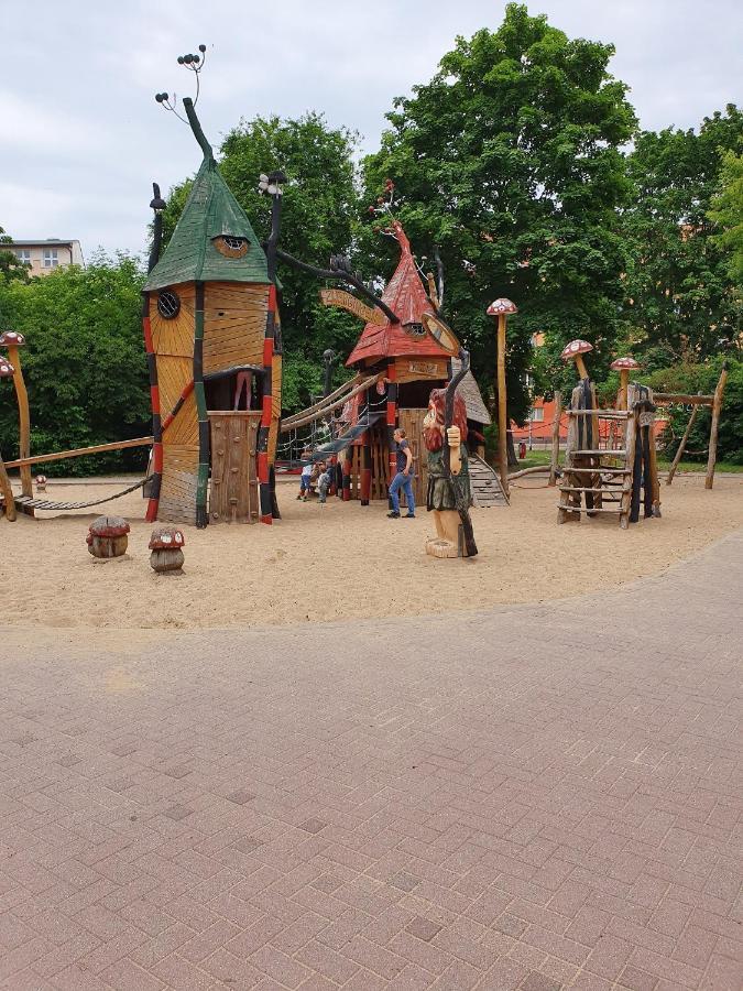 Blue Chili 08 - Magdeburg 2-Zimmer Altbau, Wi-Fi, 5 Pax Zewnętrze zdjęcie