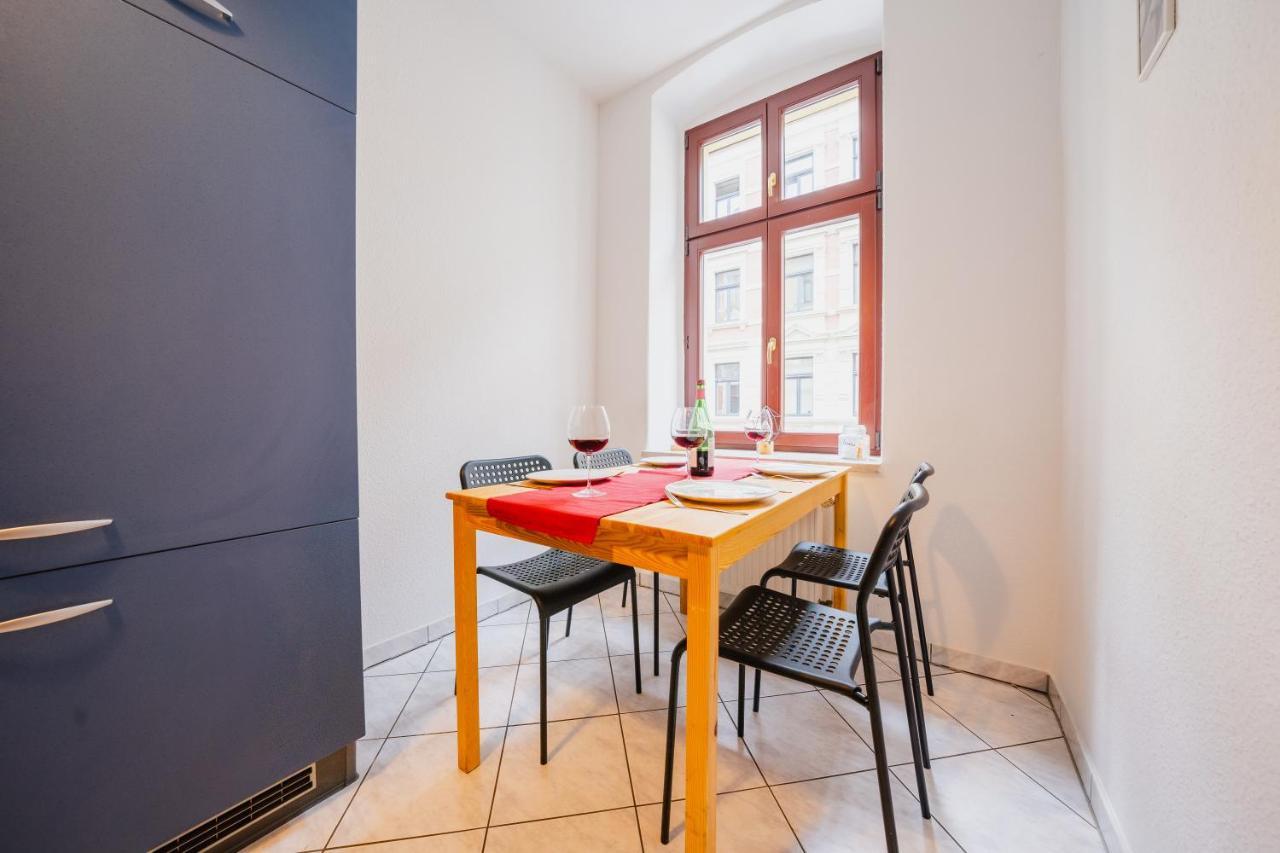 Blue Chili 08 - Magdeburg 2-Zimmer Altbau, Wi-Fi, 5 Pax Zewnętrze zdjęcie