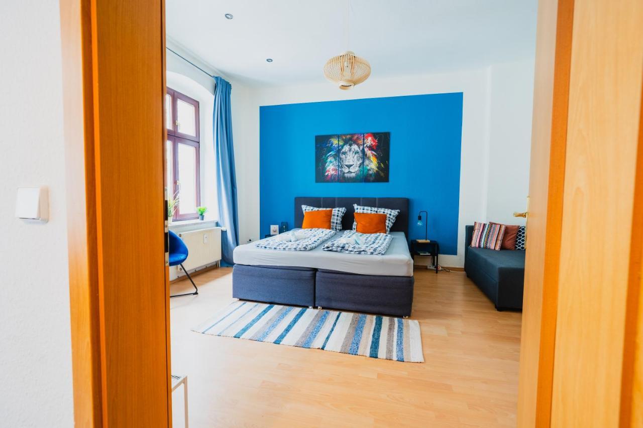 Blue Chili 08 - Magdeburg 2-Zimmer Altbau, Wi-Fi, 5 Pax Zewnętrze zdjęcie