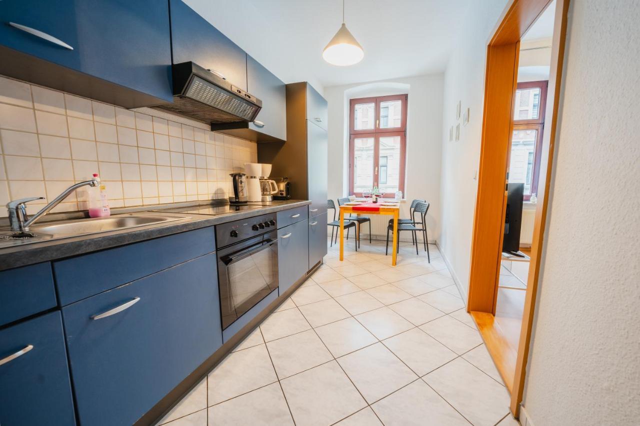 Blue Chili 08 - Magdeburg 2-Zimmer Altbau, Wi-Fi, 5 Pax Zewnętrze zdjęcie