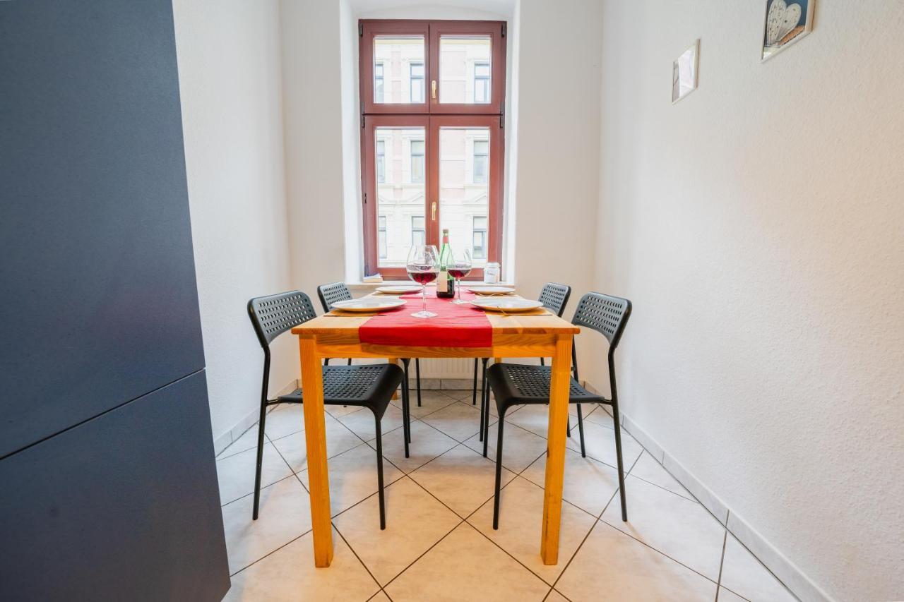 Blue Chili 08 - Magdeburg 2-Zimmer Altbau, Wi-Fi, 5 Pax Zewnętrze zdjęcie