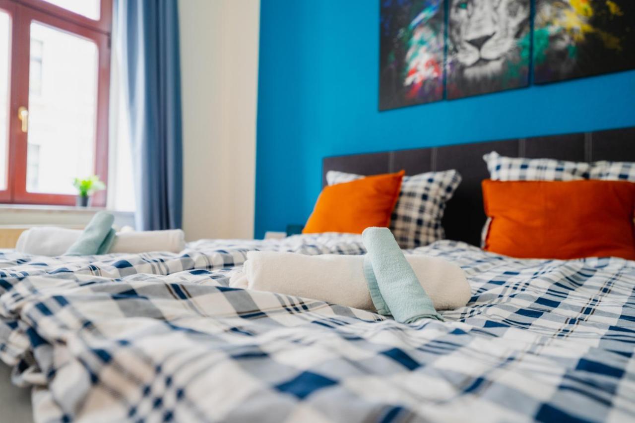 Blue Chili 08 - Magdeburg 2-Zimmer Altbau, Wi-Fi, 5 Pax Zewnętrze zdjęcie