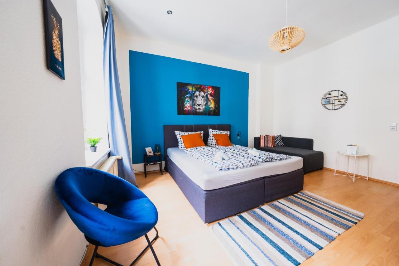 Blue Chili 08 - Magdeburg 2-Zimmer Altbau, Wi-Fi, 5 Pax Zewnętrze zdjęcie